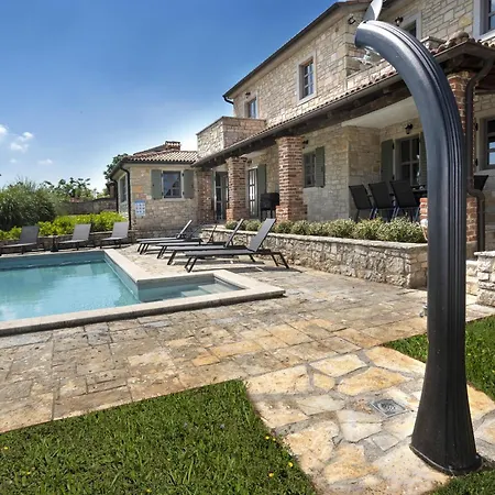 Rustic Luna With Pool In Sveti Lovrec Villa *